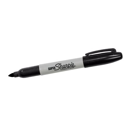 Sharpie Black Super Sharpie Markers, 12PK MK305BK
